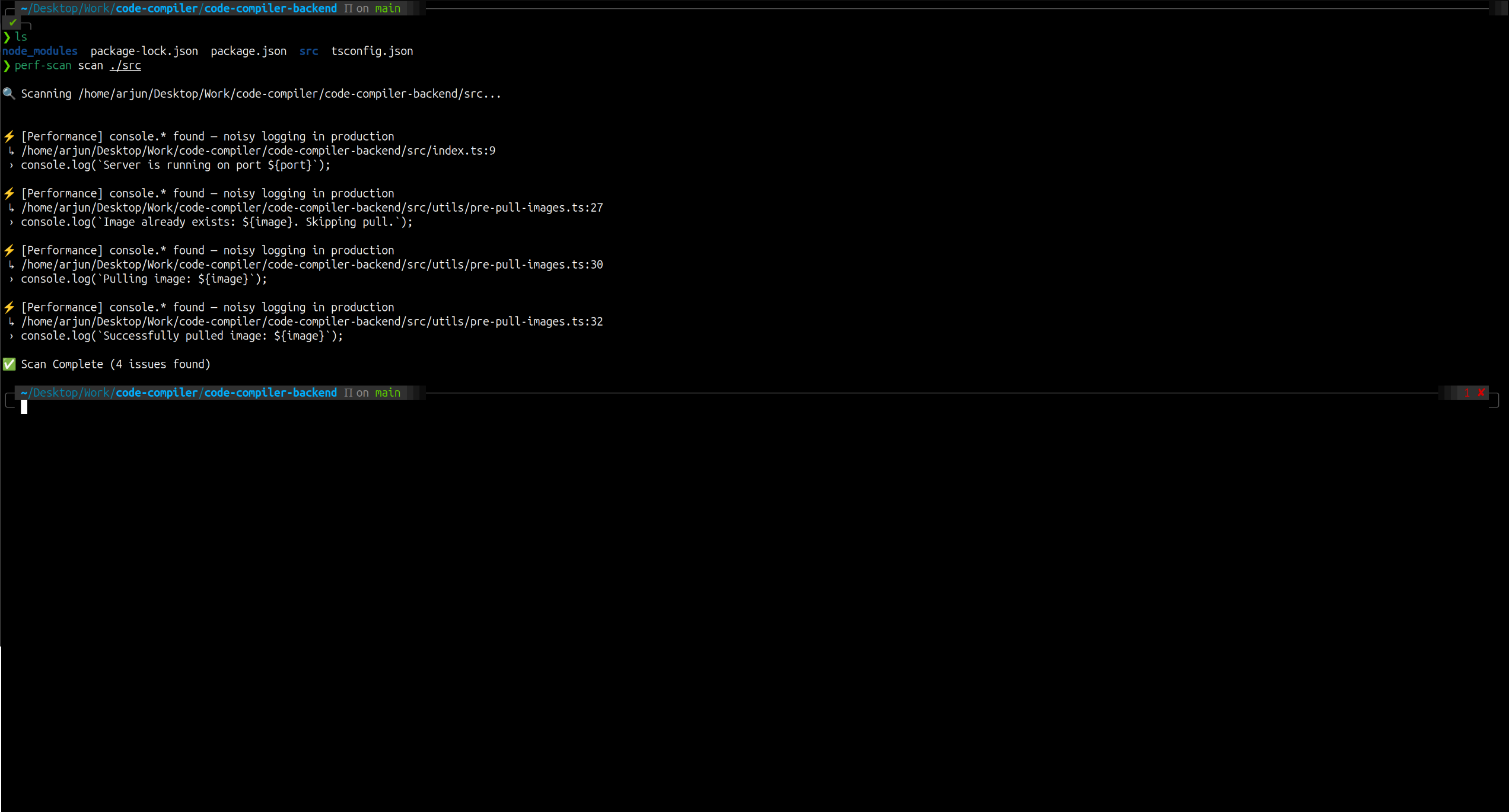 Project screenshot 1