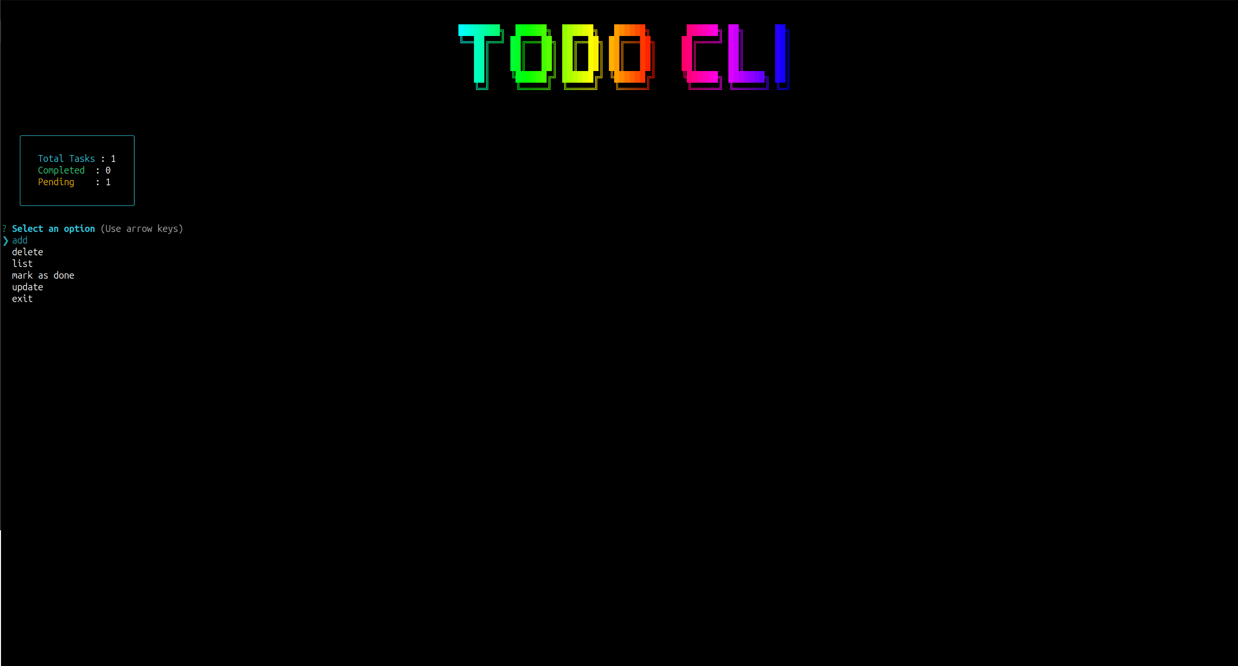 Project screenshot 1
